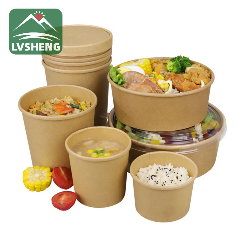 Tek kullanımlık salata kabı